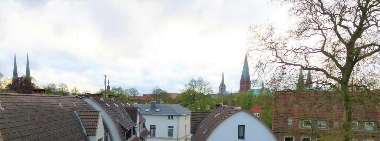 Apartment Stadtblick Lubecca Esterno foto